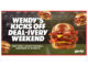 Wendy’s Offers Free Baconators As Part Of New Delivery Deals Starting November 29, 2023