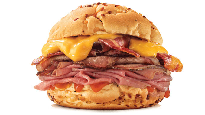 Brisket Bacon Beef ‘N Cheddar Sandwich Is Back At Arby’s