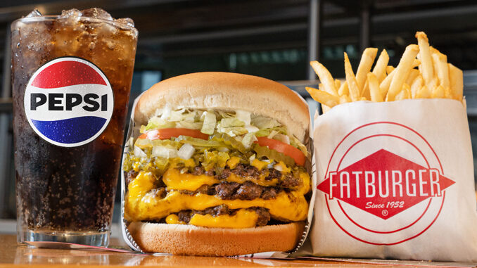 Fatburger Launches New 1.25-Pound Burger In Celebration Of Pepsi’s 125th Anniversary