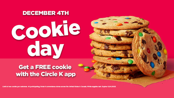 Free Cookies At Circle K On December 4, 2023