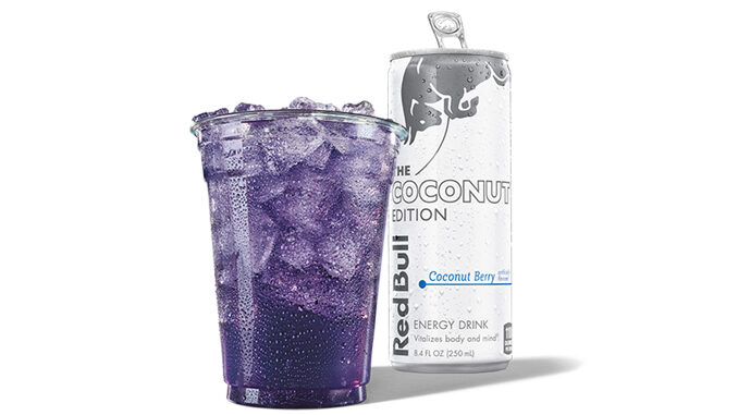 Jack In The Box Pours New Coconut Berry Breeze Red Bull Infusion
