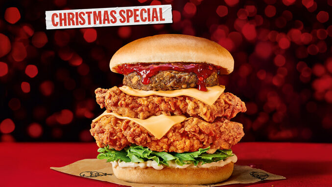 KFC Releases New Stuffing Stacker And Stuffing Tower Burgers In The UK