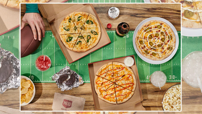 MOD Pizza Releases 3 New Pizzas As Part Of New Tailgate Trio Lineup