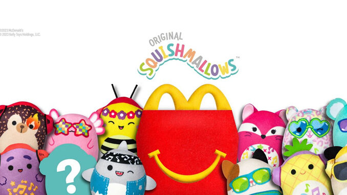 New Squishmallows Happy Meal Drops At McDonald’s On December 26, 2023