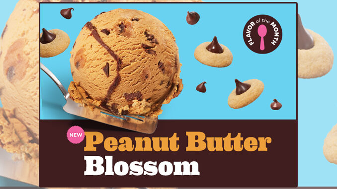 Baskin-Robbins Launches New Peanut Butter Blossom Ice Cream