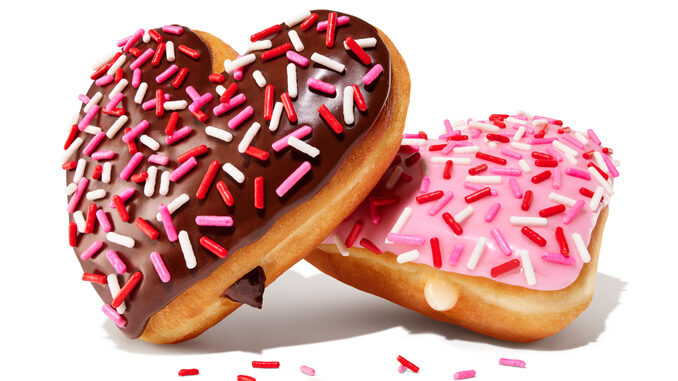 Dunkin’ Brings Back Heart-Shaped Donuts For Valentine’s Day 2024