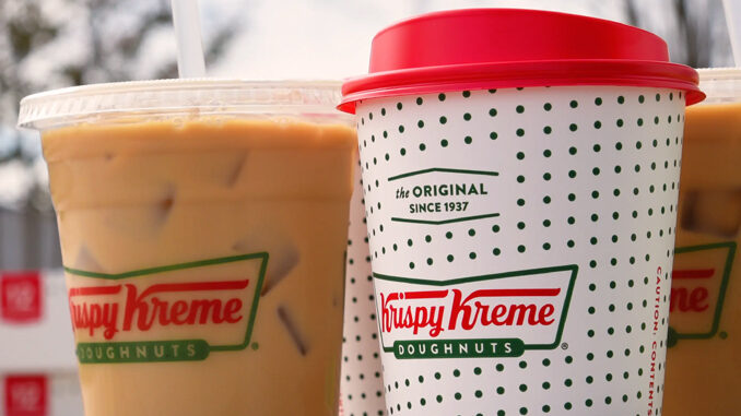 Krispy Kreme Offers Free Medium Coffee With Any Purchase Through January 7, 2024
