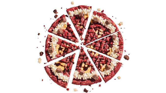New Valentine's Day Cookie Pizza Arrives At Insomnia Cookies As Part Of Red Velvet Valentine’s Day Collection