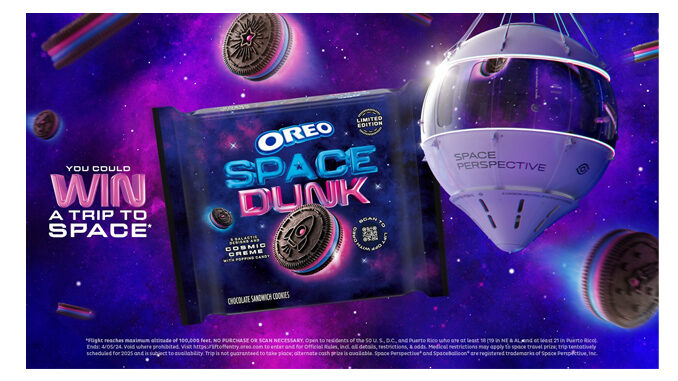 Oreo Launches New Space Dunk Cookies With A Chance To Win A Trip To The Edge Of Space