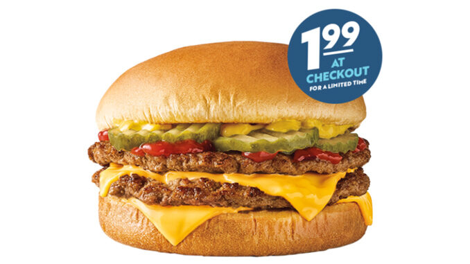 Sonic Offers $1.99 Quarter Pound Double Cheeseburger Deal