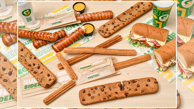 Subway Launches New Sidekicks – A Collection Of 3 New Footlong Snacks