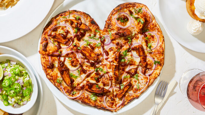 California Pizza Kitchen Brings Back Heart-Shaped Pizza Alongside Sweet Deal For Two Starting February 9, 2024