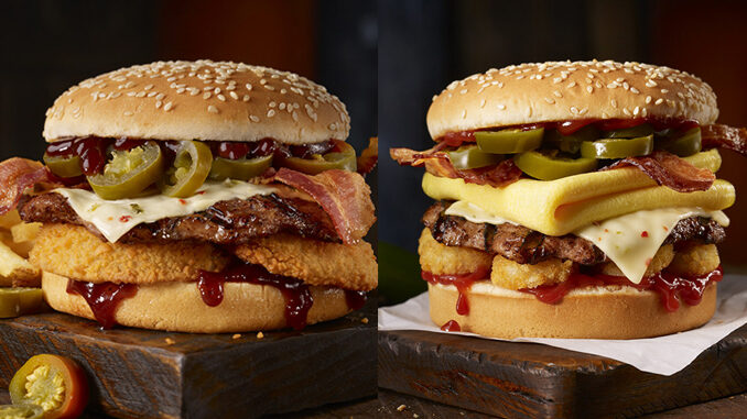 Carl's Jr. Adds New Spicy Breakfast Burger Alongside Returning Spicy Western Bacon Burger