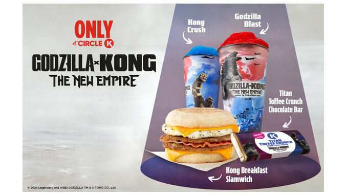 Circle K Rolls Out New Kong Breakfast Slamwich And More As Part Of Godzilla x Kong: The New Empire-Themed Offerings