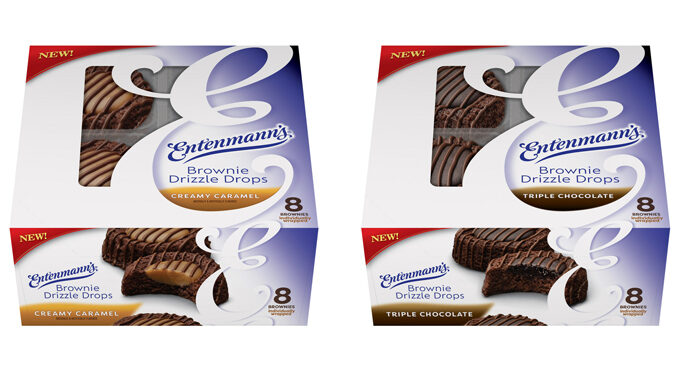 Entenmann's Introduces New Brownie Drizzle Drops In Two Tempting Flavors