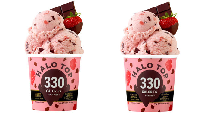 Halo Top Adds New Chocolate Covered Strawberry Ice Cream