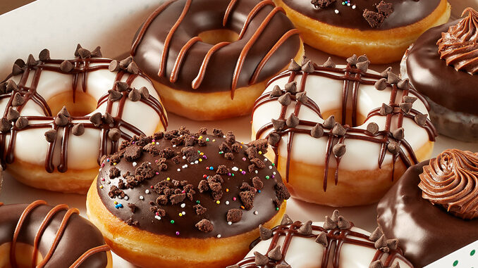 Krispy Kreme Releases New Chocomania Collection In Collaboration With Hershey’s
