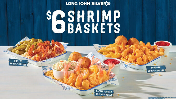 Long John Silver's Puts Together $6 Shrimp Baskets And More For 2024 Lenten Season