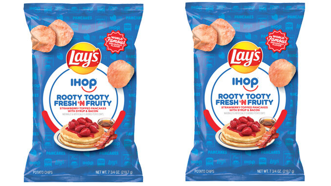 New Lay’s x IHOP Rooty Tooty Fresh ‘N Fruity Potato Chips Hit Walmart Shelves