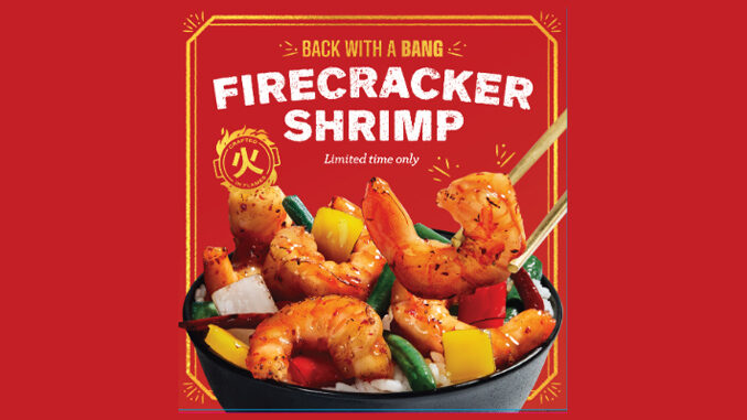 Panda Express Announces Return Of Firecracker Shrimp Starting February 14, 2024