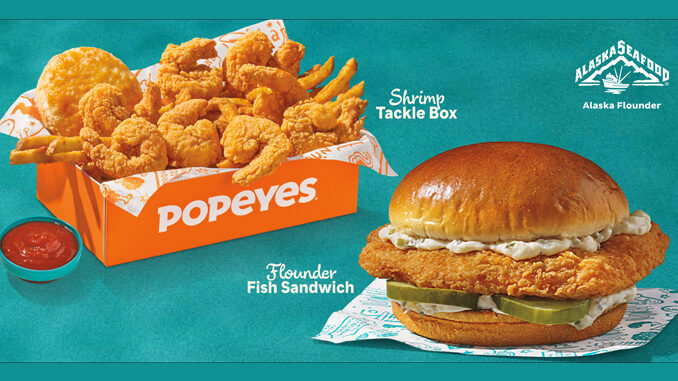 Popeyes Brings Back Flounder Fish Sandwiches And More For 2024 Lenten Season