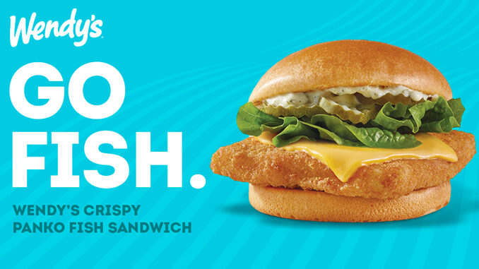 Wendy’s Crispy Panko Fish Sandwich Returns For 2024 Seafood Season
