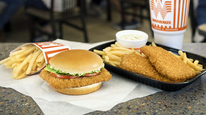 Whataburger Makes A Splash With The Return Of The Whatacatch Fish Sandwich And Platter