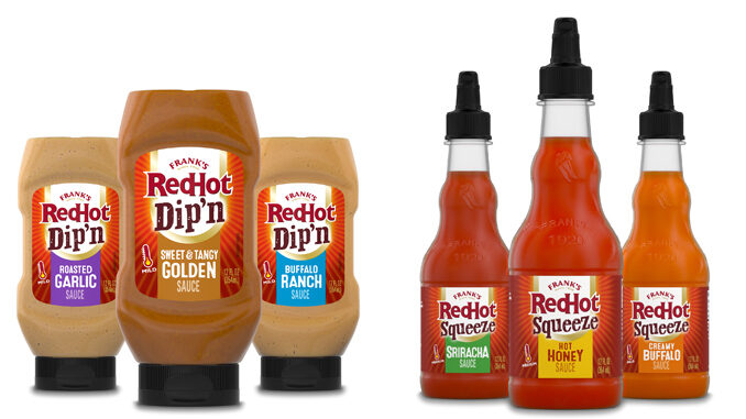 Frank’s RedHot Launches New Dip’n And Squeeze Sauces