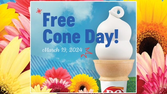 Free Cone Day At Dairy Queen On March 19, 2024