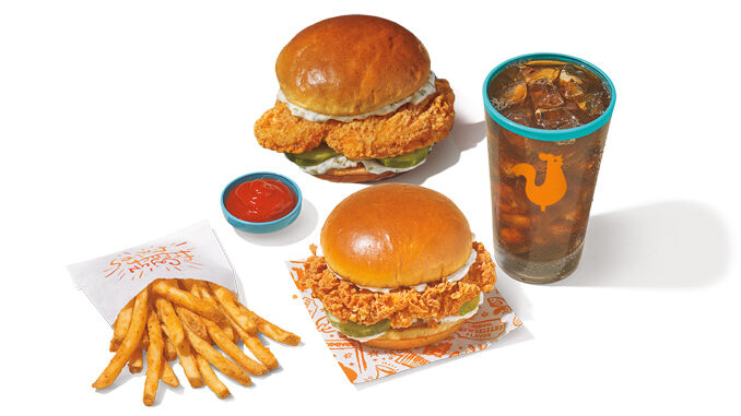 Free Popeyes Chicken Sandwich With Any Sandwich Combo Purchase Through March 17, 2024