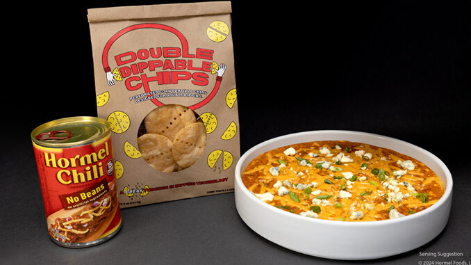 Hormel Chili Launches New Double Dippable Chips To Resolve Double-Dipping Debate