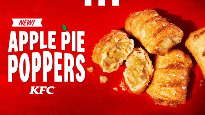 KFC Introduces New Apple Pie Poppers