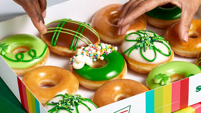 Krispy Kreme Launches New 2024 St. Patrick’s Day Collection
