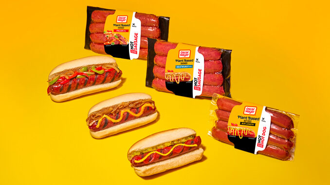 Oscar Mayer Launches New Plant-Based Hot Dogs And Sausages