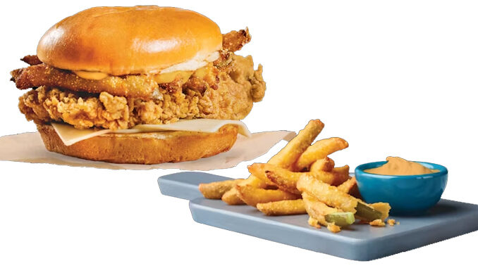 Roy Rogers Adds New Savory Wild Dill Chicken Sandwich And New Pickle Fries, Alongside Mint Chip Shake