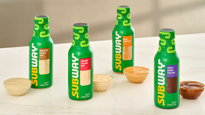 Subway Launches Signature Sauces In Grocery Stores Nationwide