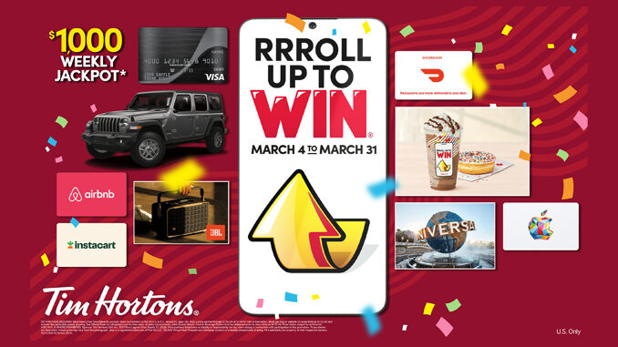 Tim Hortons Brings Back Roll Up To Win Promotion For 60th Anniversary Bash