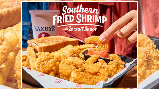 Zaxby's Adds New Southern Fried Shrimp And Zaxtail Sauce