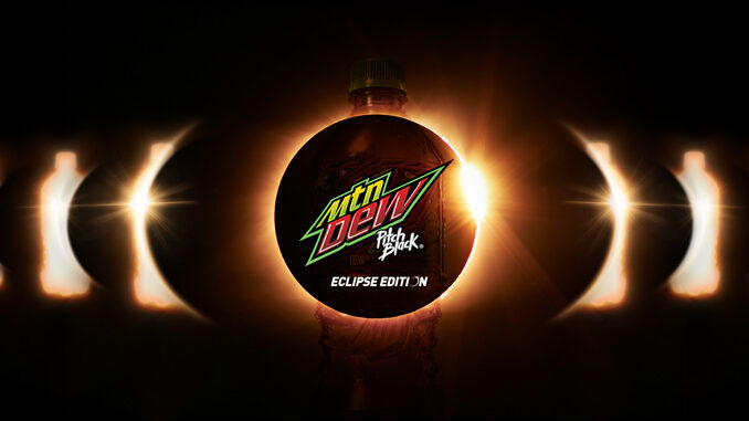 Here’s How To Score Free MTN Dew Pitch Black During The Solar Eclipse On April 8, 2024