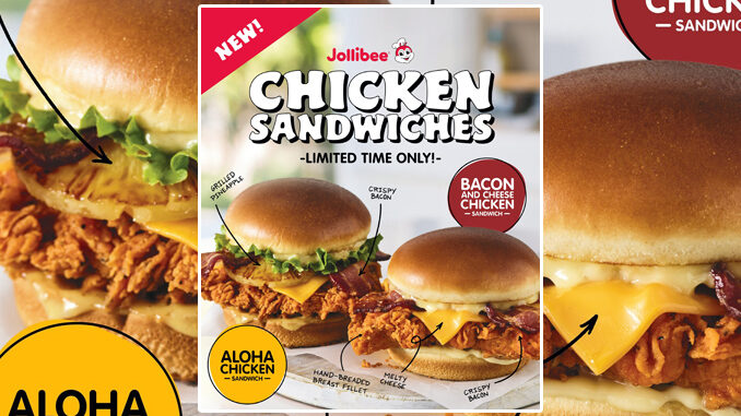 Jollibee Introduces 2 New Chicken Sandwiches Alongside The Reintroduction Of Ube Pie