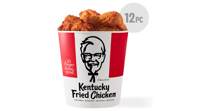 KFC Offers 40% Off 12-Piece Chicken Buckets