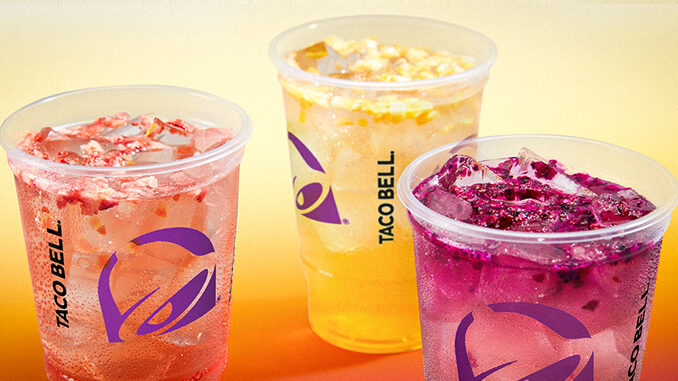 Taco Bell Tests New Agua Refrescas At One Location In Southern California