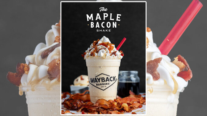 Wayback Burgers Launches New Maple Bacon Shake